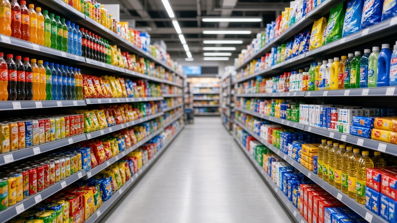 CPG brands on African supermarket shelves