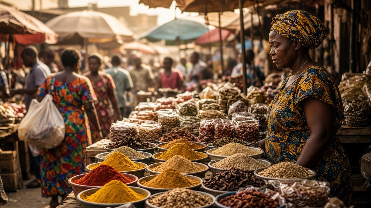 General trade market activity in Lagos